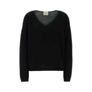 Le Kasha Women Black Cashmere Tiber Sweater